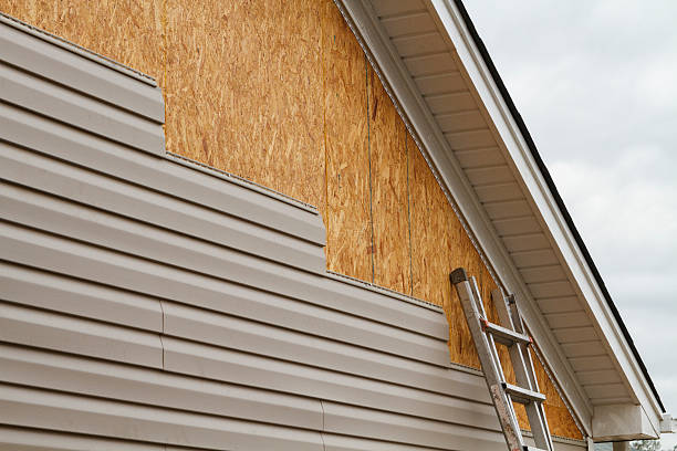 Professional Emergency Siding Repair technician working in Centreville, VA